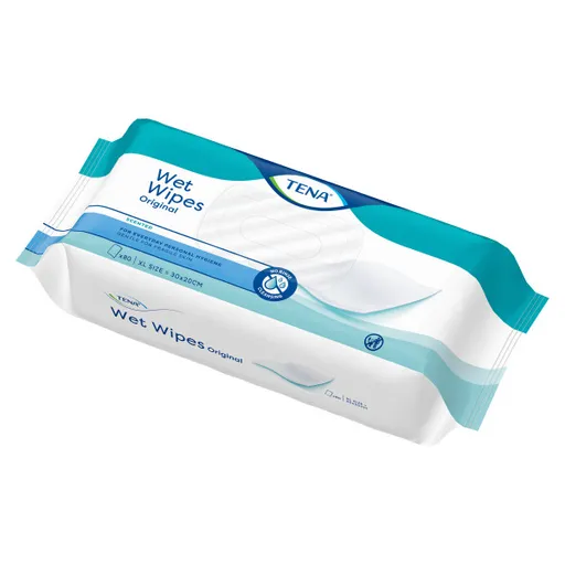 TENA VLHČENÉ UTIERKY (Wet Wipes) (XL SIZE, 30cmx20cm) 80ks