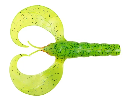 Fox rage gumová nástraha mini craw uv lemon tiger - 10 cm