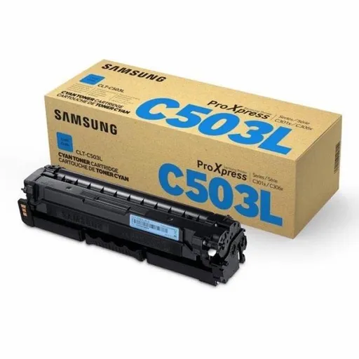 HP originál toner SU014A, CLT-C503L, cyan, 5000str., C503L, high capacity, Samsung ProXpress C3060FR, C3010ND, O, azurová