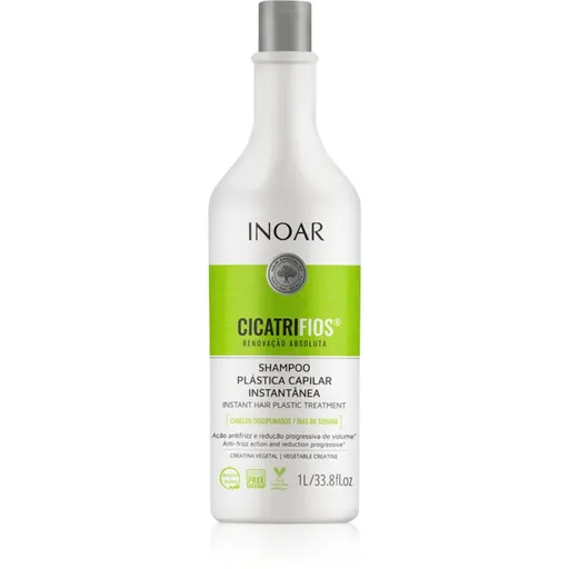 INOAR CicatriFios regeneračný šampón pre slabé a poškodené vlasy 1000 ml