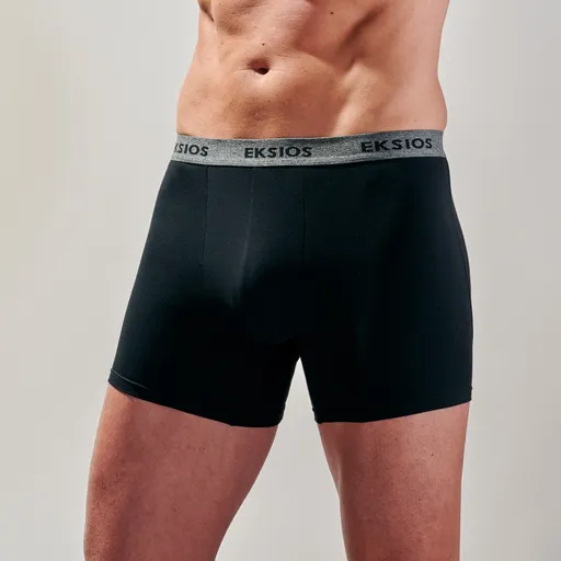 Sada 3 predĺžených boxeriek EKSIOS s pružným pásom