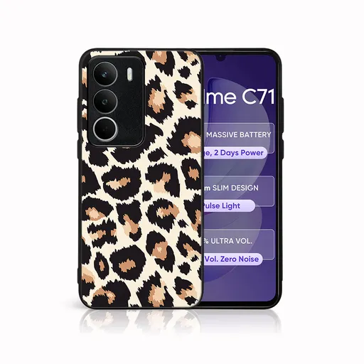 MY ART Ochranný kryt pre Realme C71 LEOPARD PRINT (238)