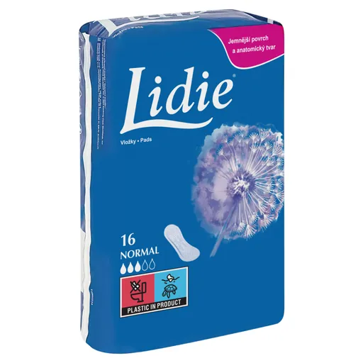 LIDIE Dámske hygienické vložky Normal 16 kusov