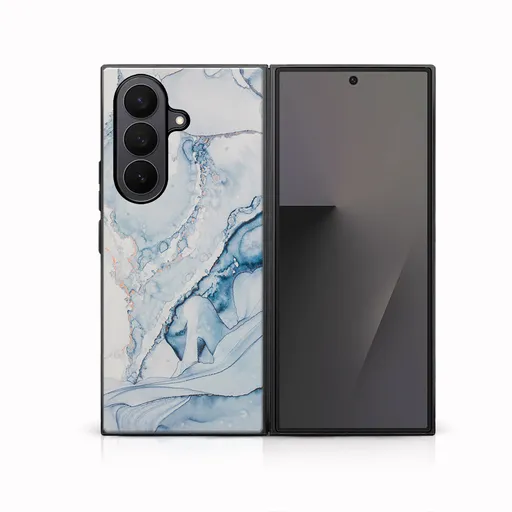 MY ART Ochranný kryt pre Samsung Galaxy Z Fold7 5G LIGHT BLUE (149)
