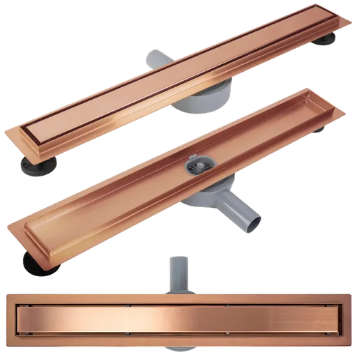REA - Odtokový žľab Neox pre Brushed Copper 80 REA-G4802