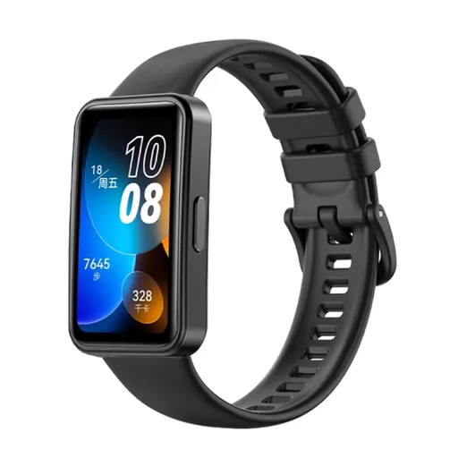 SILICONE Remienok pre Huawei Band 8 čierny