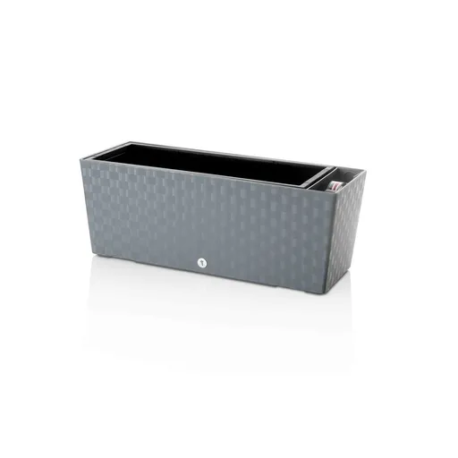 Flower Lover Samozavlažovací truhlík Supreme sivá, 50 cm, 50 cm