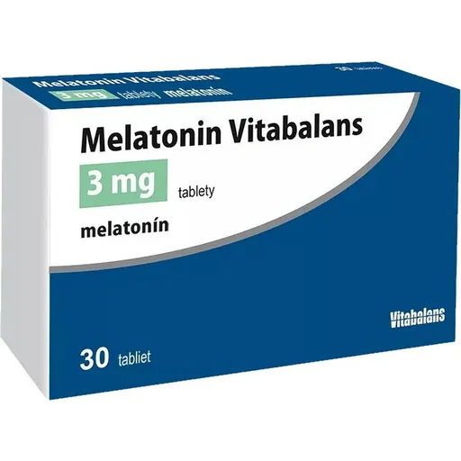 MELATONIN VITABALANS 3 mg tablety 30 kusov