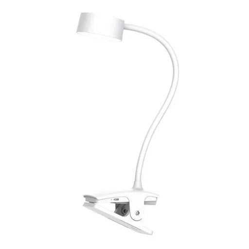 LED stolová lampa Solight sivá WO3001-W