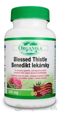 Organika Benediktín 500 mg 60 kapsúl