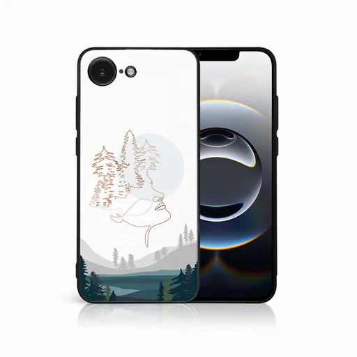 MY ART Ochranný kryt pre Apple iPhone 16e LAKE (192)