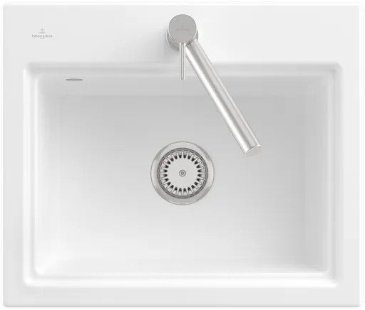 VILLEROY & BOCH VILLEROY & BOCH - Keramický drez Villeroy &amp; Boch Subway Style 60 S, 336601RW, Stone White 336601RW