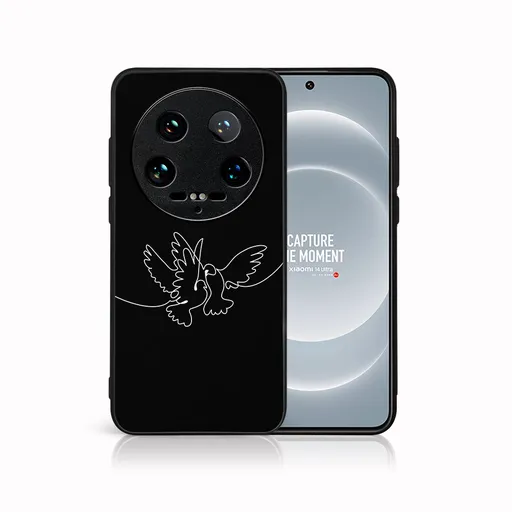 MY ART Ochranný kryt pre Xiaomi 14 Ultra WHITE DOVE (195)