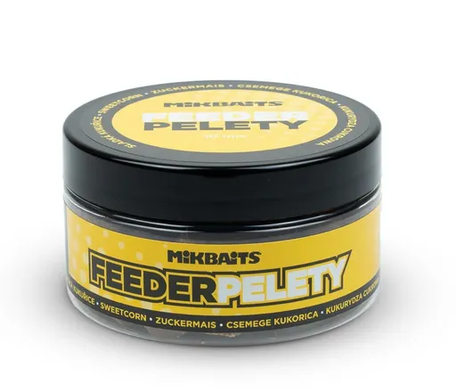 Mikbaits feeder pelety 100 ml 10 mm - sladká kukurica