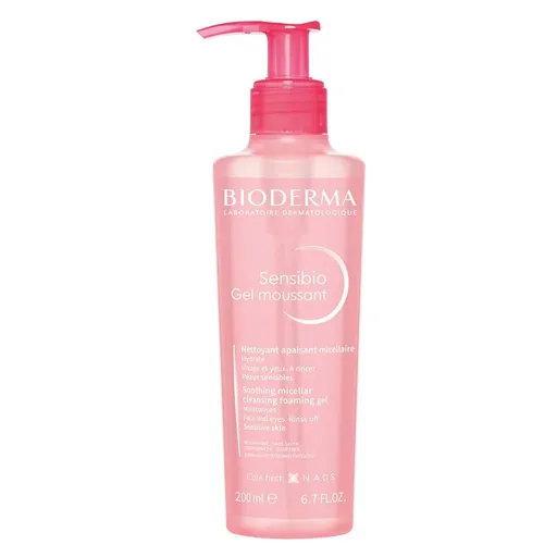 BIODERMA Sensibio Gel Moussant jemný čistiaci a odličovací gél 200 ml