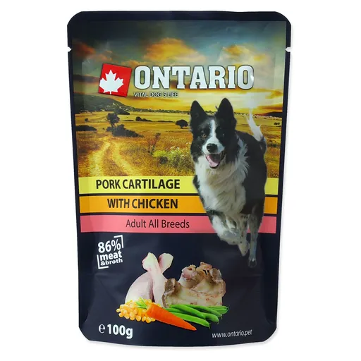 ONTARIO Vrecko bravčová chrupavka s kuracím vo vývare 100 g