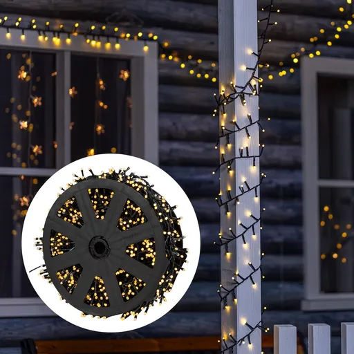 Haushalt international LED Světelný řetěz na kotouči 2000 LED