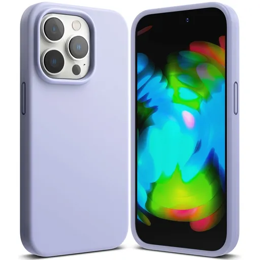 RINGKE SILICONE Ochranný kryt Apple iPhone 14 Pro Max fialový