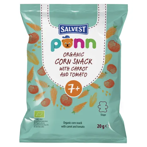 SALVEST Põnn Paradajkové chrumky od 7. mesiaca BIO 20 g