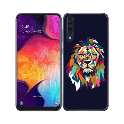 MY ART Ochranný kryt Samsung Galaxy A70 LION (246)
