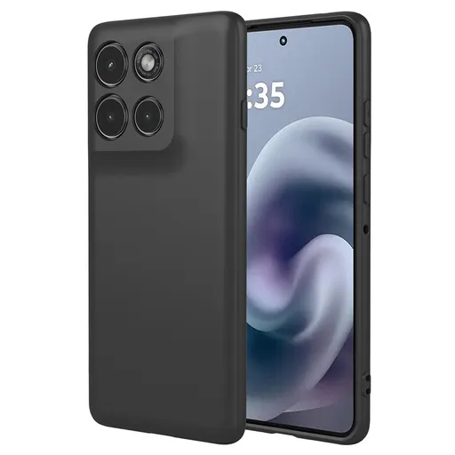 PROTEMIO TPU Kryt pre Motorola Moto G86 Power 5G čierny