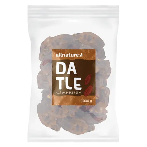 ALLNATURE Datle vykôstkované 1000 g