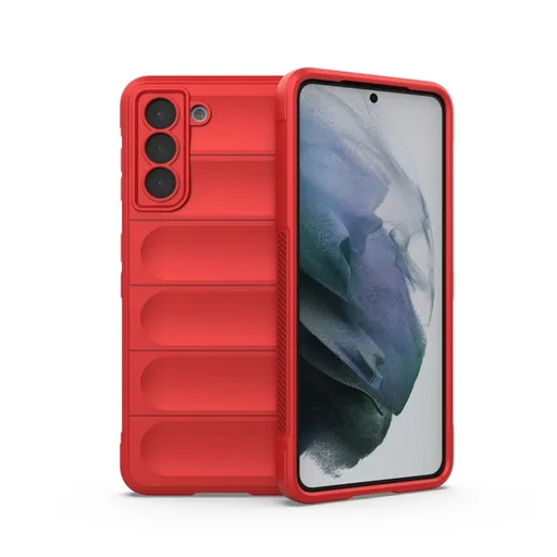 STEPS Ochranný kryt pre Samsung Galaxy S21 5G červený