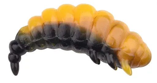 Spro gumová nástraha trout master fat camola orange black 4 cm 8 ks