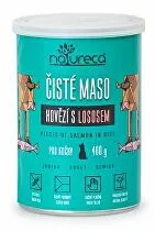 NATURECA cons. hovädzie mäso s lososom pre mačky 400g