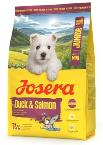Josera Dog Mini Junior Duck & Salmon granule pre psy 3 kg