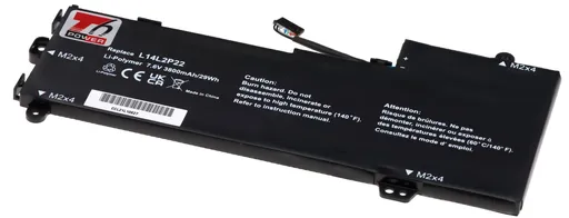 Batéria T6 Power pre Lenovo E31-70, E31-80, IdeaPad 510S-13IKB serie, 3800mAh, 29Wh, 2cell, Li-pol