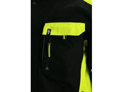 Blúza CXS SIRIUS BRIGHTON, čierno-žltá, veľ. 66