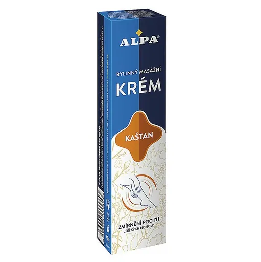 Alpa masážny krém s gaštanom 40 ml