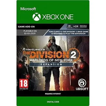 Tom Clancys The Division 2: Warlords of New York Expansion – Xbox Digital (7D4-00553)