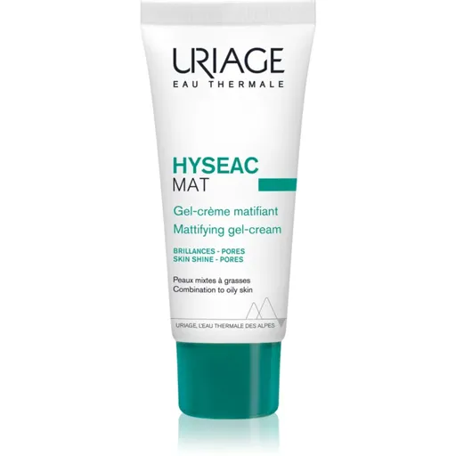Uriage Hyseac Mat Matifying Gel-Cream zmatňujúci gél-krém pre mastnú a zmiešanú pleť 40 ml