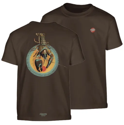 Giants fishing tričko detské rak hnedé - 5-6 rokov