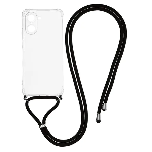 TRANSPARENT ROPE Kryt so šnúrkou OnePlus Nord CE 5 5G priehľadný