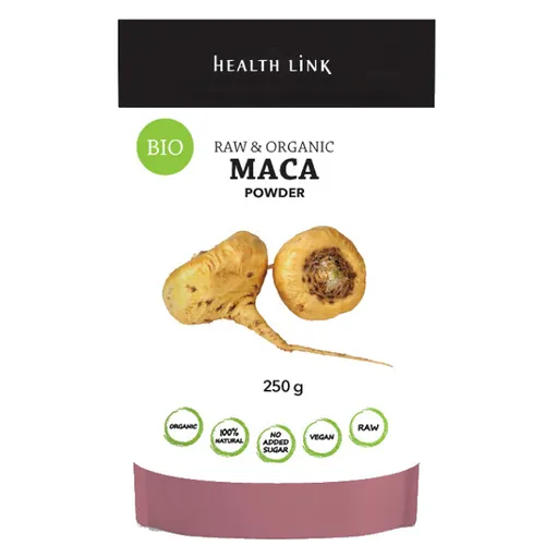 HEALTH LINK Maca prášok raw BIO 250 g