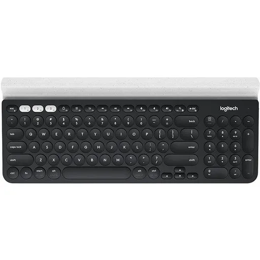Logitech klávesnica Wireless Keyboard K780, US bluetooth, šedá/ biela