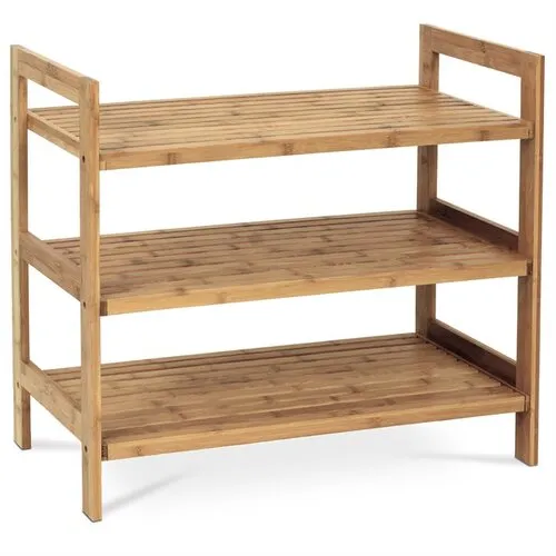 Botník 3-poschodia, bambusový,