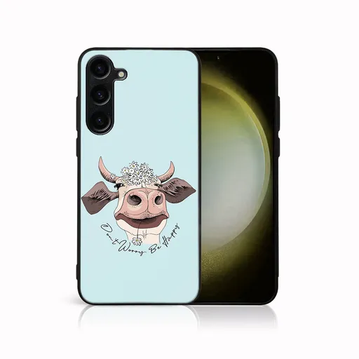 MY ART Ochranný kryt pre Samsung Galaxy S25 FE HAPPY COW (181)