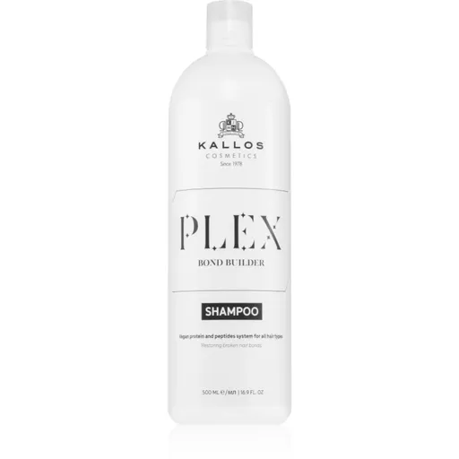 Kallos Plex Shampoo regeneračný šampón pre poškodené, chemicky ošetrené vlasy 500 ml