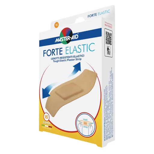 MASTER AID Forte elastic super náplasti elastické vodeodolné 16 kusov