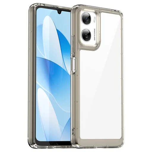 CRYSTAL Ochranný kryt pre Motorola Moto G06 / G06 Power šedý