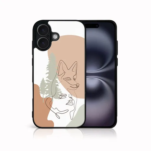 MY ART Ochranný kryt pre Apple iPhone 16 FOX (191)
