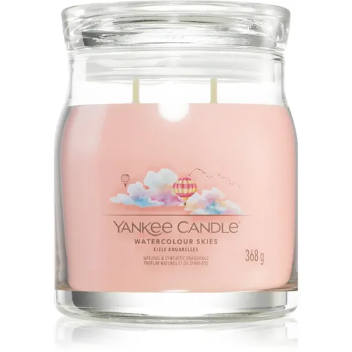 Yankee Candle Watercolour Skies vonná sviečka Signature 368 g