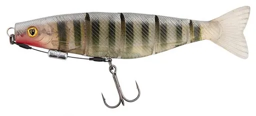 Fox rage gumová nástraha pro shad jointed loaded uv original stickleback - 18 cm