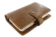 Filofax Malden A6 týždenný 2026 Burgundy