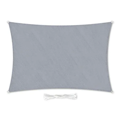Blumfeldt Pravouhlá slnečná clona, 2 x 4 m, s upevňovacími okami, polyester, priedušná