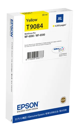 Epson T9084 XL C13T90844N žltá (yellow) originálna cartridge